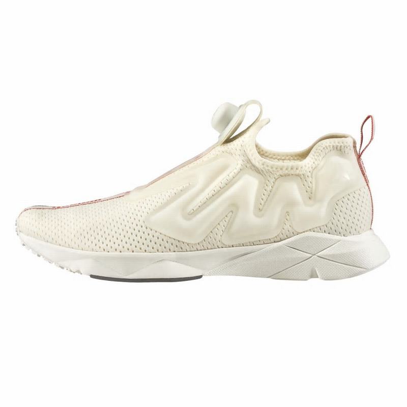 Reebok Pump Supreme Jacquard Tape Lifestyle Topanky Panske - Biele MT2098WL